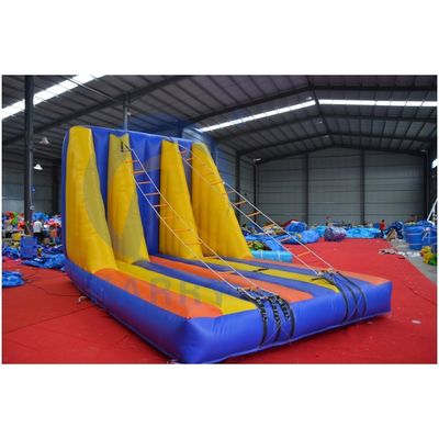 Outdoor Playground Activities Inflatable Hill Climbing Wall Game for Team Building