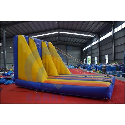Outdoor Playground Activities Inflatable Hill Climbing Wall Game for Team Building