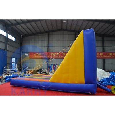 Outdoor Playground Activities Inflatable Hill Climbing Wall Game for Team Building