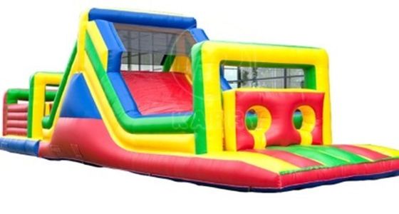 Giant Commercial Inflatable Obstacle Course Bounce House Slide PORTABLE Karry Outdoor