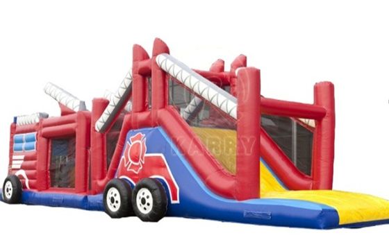 Giant Commercial Inflatable Obstacle Course Bounce House Slide PORTABLE Karry Outdoor