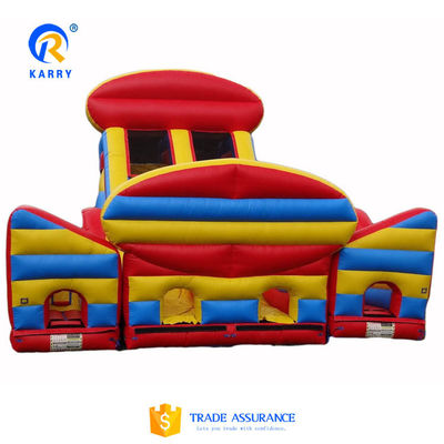 Outdoor Playground Inflatable Obstacle Course Race for Kids and Adults Customized