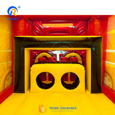 Unisex Adults' Amazing Inflatable Obstacle Course with Custom Design and PVC Tarpaulin