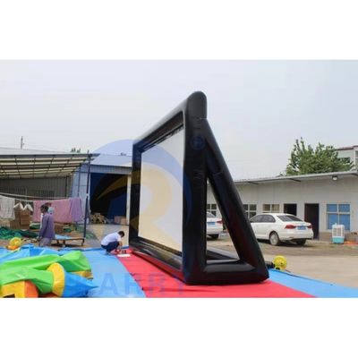 PORTABLE Inflatable Projection Screen for Outdoor Events Durable and Easy to Transport