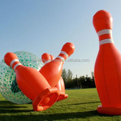 Air Blower Included Inflatable Bowling Game for Family Activities and Team Competitions