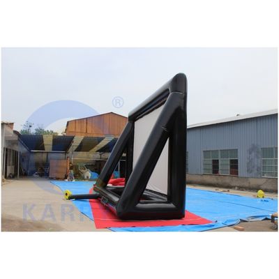 PORTABLE Inflatable Projection Screen for Outdoor Events Durable and Easy to Transport