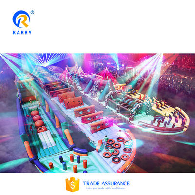 CE Certified Inflatable Breakthrough Obstacle Course for EventsKR-OBS-904-2