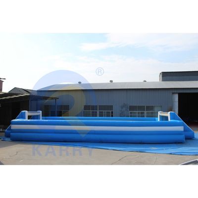 Inflatable Street Soccer Pitch for Girls PVC Water Soccer Field Sports Equipment