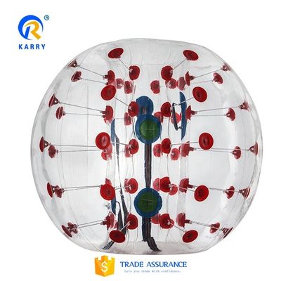 Dia 1m/1.1m/1.2m/1.5m/1.6m/1.8m Inflatable Knocker Bubble Ball for Football Bumper Balls