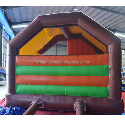 Repair Kits Included Kids' Indoor Inflatable Dino Park Bouncer Castle with Slide