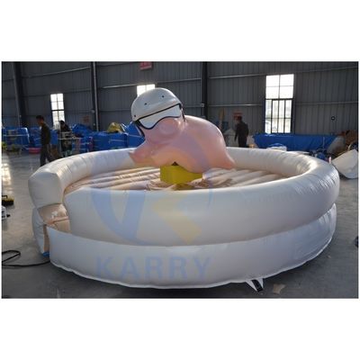 Commercial Interactive Mechanical Pig Inflatable Riding Machine for Carnival Fun