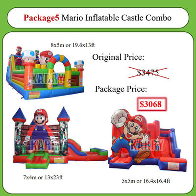 Customized Color Commercial Inflatable Bouncy Castle Ideal for Indoor and Outdoor Fun