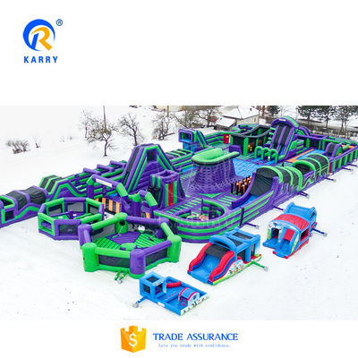Insane Giant Inflatable 5K Run Obstacle Course Shipping Way By Sea/By Air/By Express