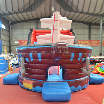 Ex- Commercial Inflatable Pirate Ship Slide Water Slide for Fun 8.6x4m or Custom Size