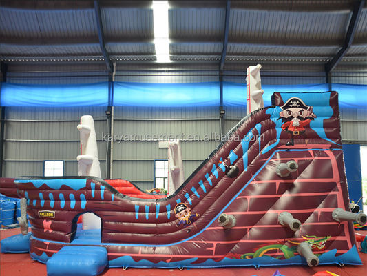 Ex- Commercial Inflatable Pirate Ship Slide Water Slide for Fun 8.6x4m or Custom Size
