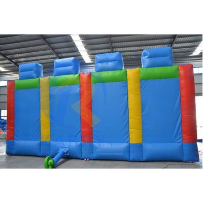 Customized Large 4 in 1 Inflatable Carnival Sports Challenge Game for Rental Business