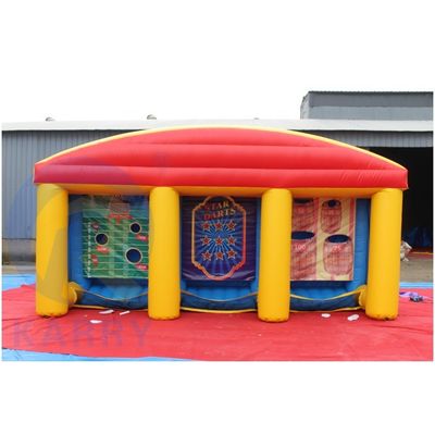 Carnival Inflatable Baseball Football Basketball Shooting Game for Outdoor Playground