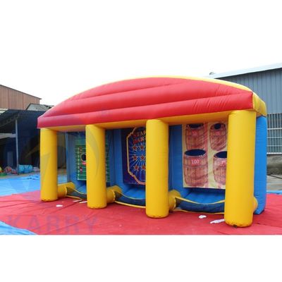 Carnival Inflatable Baseball Football Basketball Shooting Game for Outdoor Playground