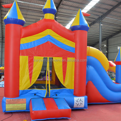 Repair Kits Included Inflatable Castle Large Dry and Wet Water Slide for Amusement Park