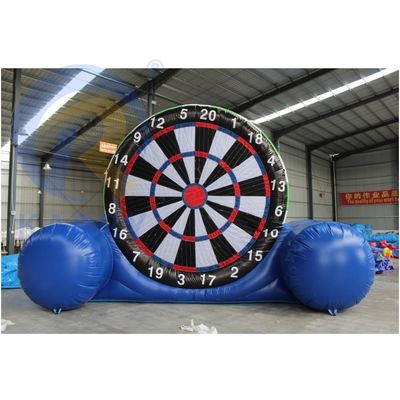 Large Interactive Inflatable Human Sports Football Dartboard Soccer Darts Board Games