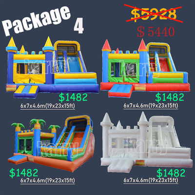 Indoor and Outdoor Entertainment with September Promotion Inflatable Bouncer House