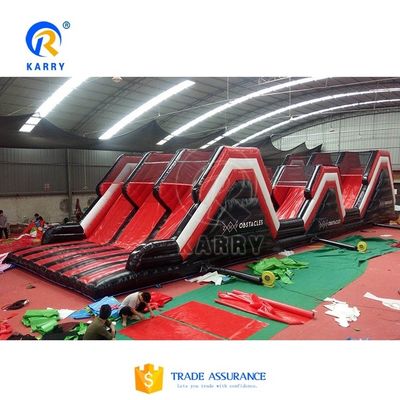 Challenge Race Bounce House Inflatable 5K Obstacle Course Equipment for Adults