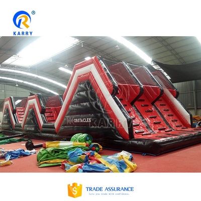 Challenge Race Bounce House Inflatable 5K Obstacle Course Equipment for Adults