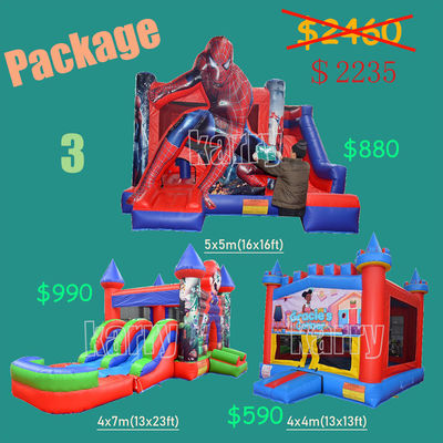 Indoor and Outdoor Entertainment with September Promotion Inflatable Bouncer House