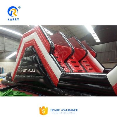 Challenge Race Bounce House Inflatable 5K Obstacle Course Equipment for Adults