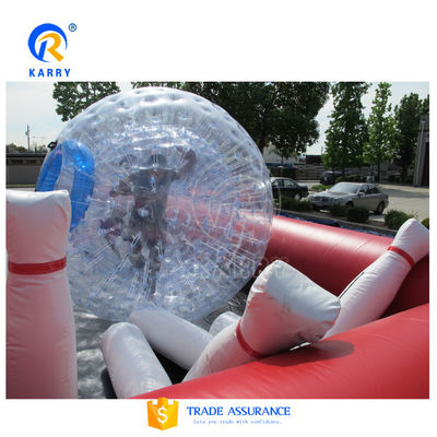 Features PORTABLE Human Sized Hamster Ball TPU Inflatable Bubble Zorb Ball for Bowling