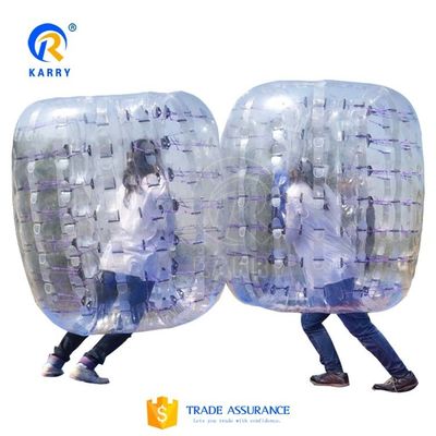 PVC Human Sized Soccer Bubble Ball at Amusement Park with CE Blower Repair Accessories