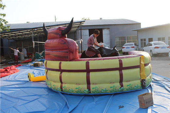 PORTABLE Inflatable Mechanical Rodeo Bull for Amusement Park Excitement and Adventure