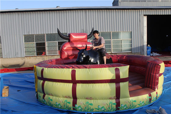 PORTABLE Inflatable Mechanical Rodeo Bull for Amusement Park Excitement and Adventure