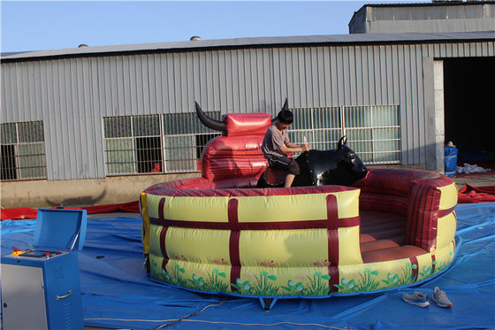PORTABLE Inflatable Mechanical Rodeo Bull for Amusement Park Excitement and Adventure