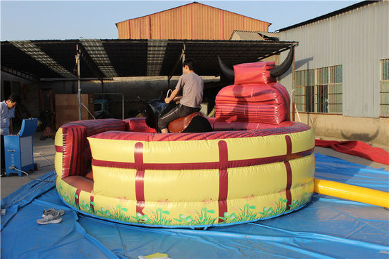 PORTABLE Inflatable Mechanical Rodeo Bull for Amusement Park Excitement and Adventure