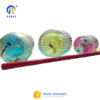 1.2m/1.5m/1.8m Colorful Pvc Inflatable Zorb Water Roller for Amusement Park Fun Games