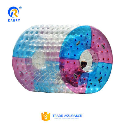 1.2m/1.5m/1.8m Colorful Pvc Inflatable Zorb Water Roller for Amusement Park Fun Games
