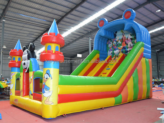 Commercial 29ft Jumping Mickey Park Inflatable Bouncer Slide for Party Rental Business