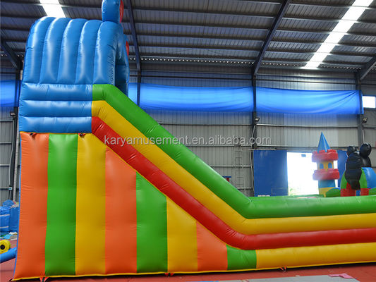 Commercial 29ft Jumping Mickey Park Inflatable Bouncer Slide for Party Rental Business
