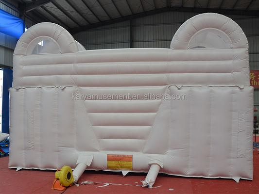 Indoor Slide Toddler White Bounce House for Party Wedding Inflatable Bouncy Castle Combo