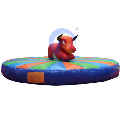 Commercial Bouncy Mechanical Rodeo Bull Riding Machine Inflatable Bull Ride for Adults