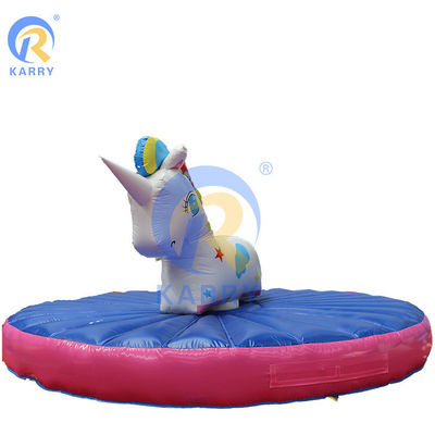 Commercial Bouncy Mechanical Rodeo Bull Riding Machine Inflatable Bull Ride for Adults
