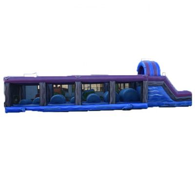 Commercial Large Adults Inflatable Obstacle Course for Interactive Sport Game in PVC