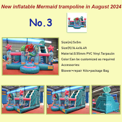 Unisex Children's August Inflatable Castle Bouncer House for Party Rental Business
