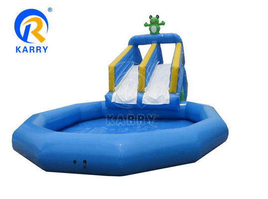 14 Years up PVC Inflatable Above Ground Easy Set Swimming Pool with Bounce Slide House