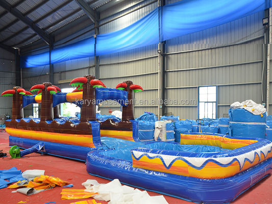 Indoor Inflatable Runway Obstacle with HD Digital Printing and Printing Protection