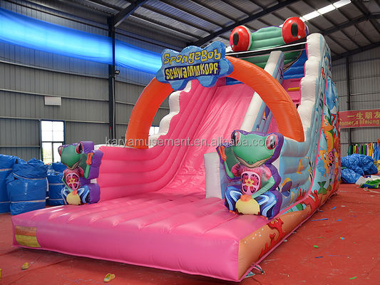 Blower Repair Kits Package Bag Included 9x4.5m Inflatable Slide for Children's Party