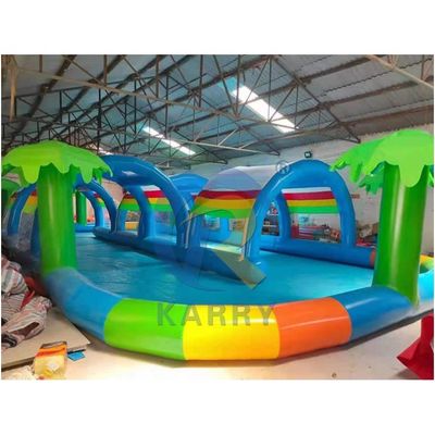 Kids and Adults Inflatable Tent Water Pool with Sun Cover Made of PVC Material