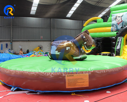 Direct Supply Crazy Inflatable Mechanical Bullfight Games for Adult Riding Bull Rodeo