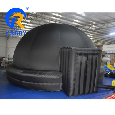 Waterproof and Airtight Commercial Black Inflatable Dome Tent for Party at Night Club
